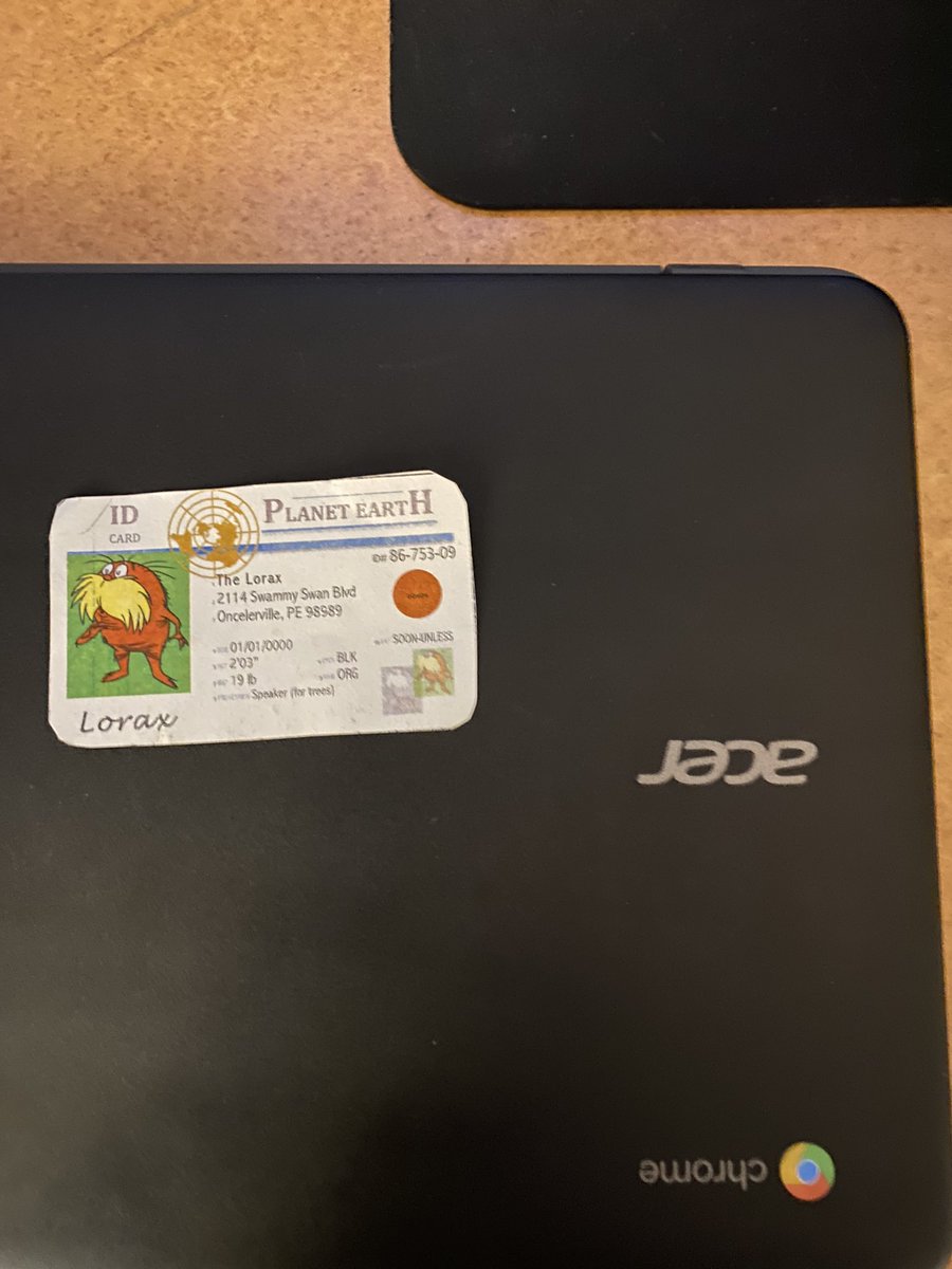 Computers can decrease you ecological footprint and paper waste <a href="/franklinlorax/">APES Project Lorax</a> #apespopulation