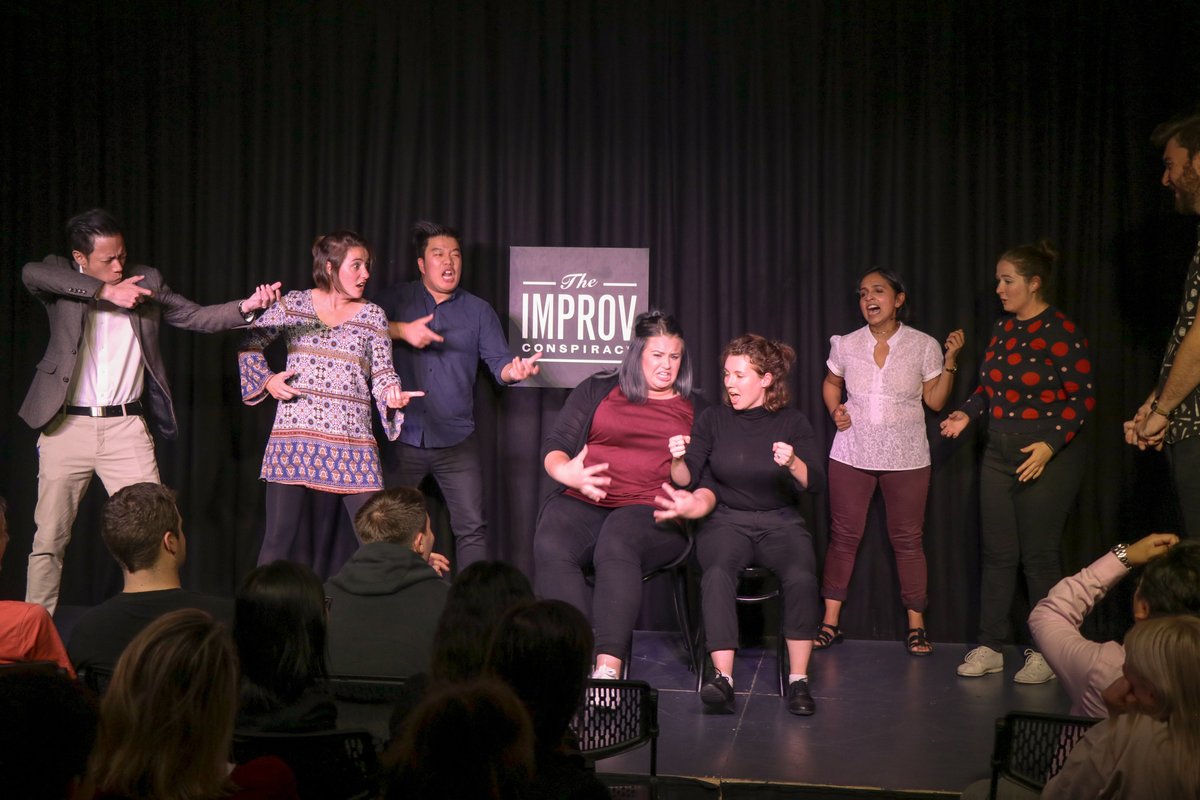 TICImprov's tweet photo. PRIME TIME HAROLDS
7PM SATURDAY, 29th JANUARY
Come and see two incredibly talented teams take on a classic improv format - The Harold. What's a Harold? All you need to know is that it's a darn good time!
Tickets: https://t.co/hs8kcdsBw4 https://t.co/nZ7QHxeaIN