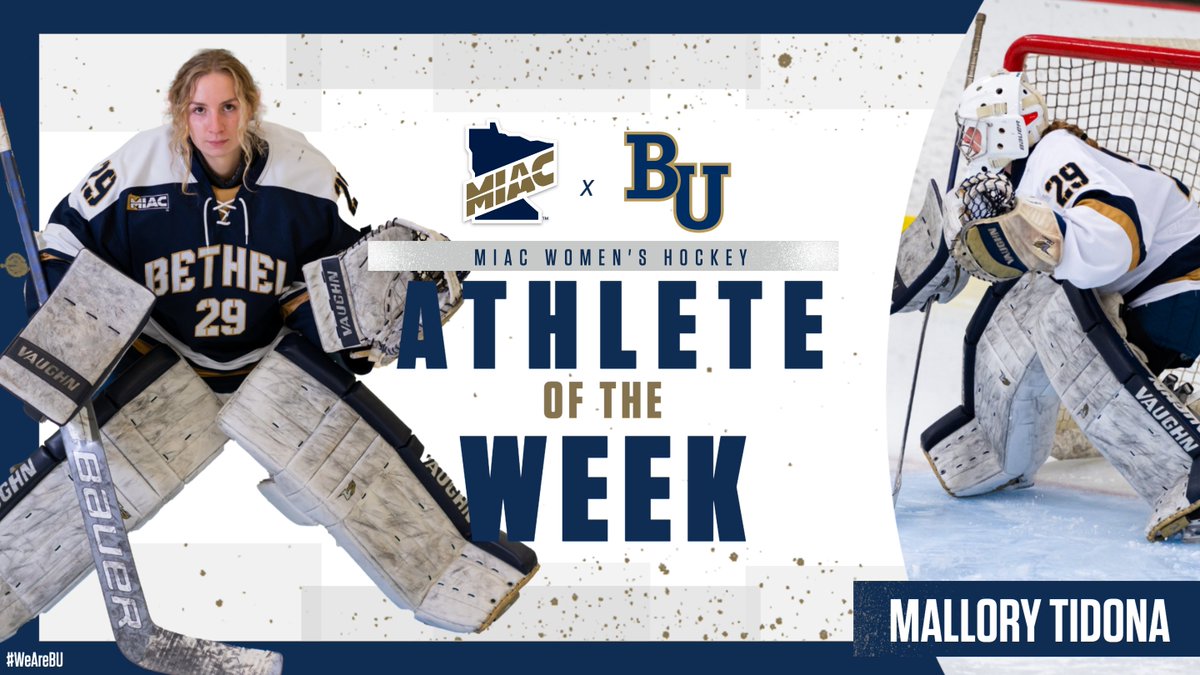 BethelRoyals's tweet photo. A 🧱 WALL! 😤 #WeAreBU x #d3hky

• 47 combined saves
• back-to-back shutouts

RELEASE: https://t.co/YDGY8TRQwD https://t.co/frIFR77bqI