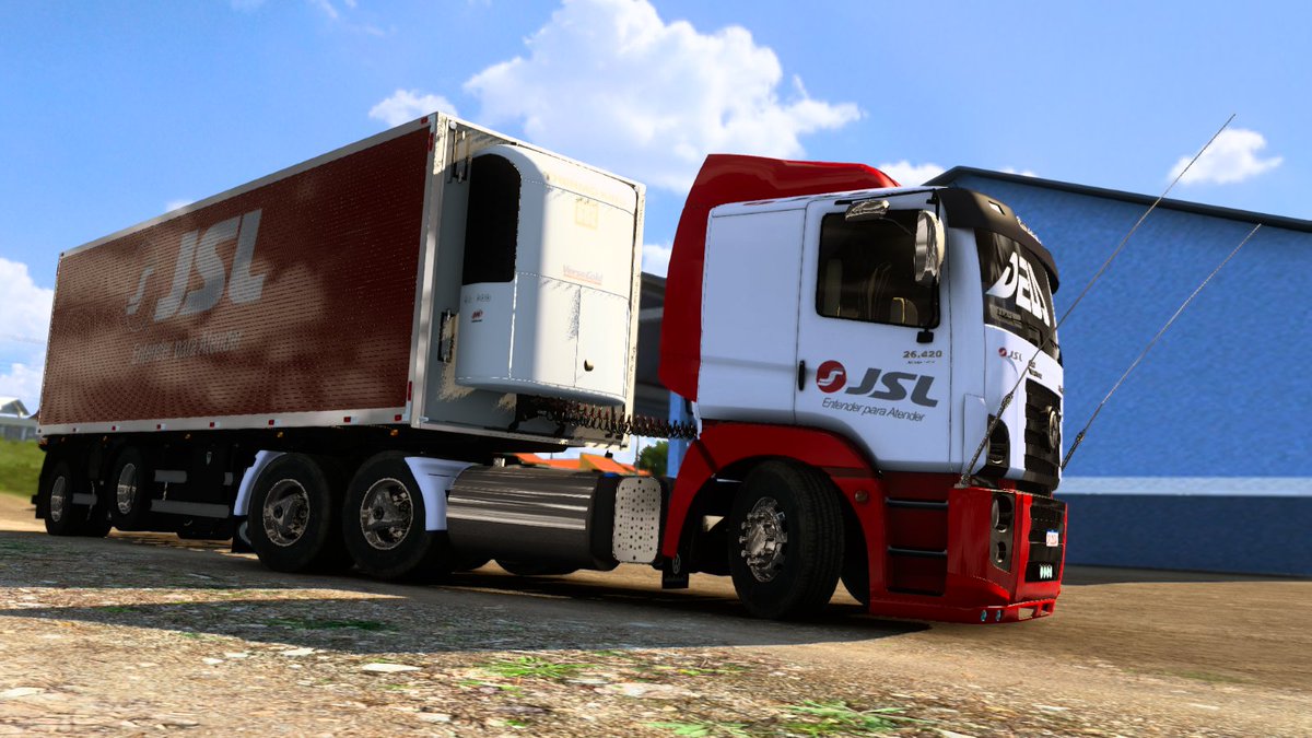 leyvismovicgame's tweet photo. VW CONSTELLATION - A truck with a brutal engine sound.
Have a nice #Tuesday, #BestCommunityEver and @SCSsoftware
Watch Here ๐
https://t.co/r0IajUhEmN
#EuroTruckSimulator2 #ETS2 #VirtualTrucking #RealSimulation #Gameplay
@vwbrasil https://t.co/3stLuStnGP