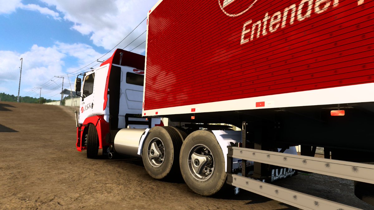 leyvismovicgame's tweet photo. VW CONSTELLATION - A truck with a brutal engine sound.
Have a nice #Tuesday, #BestCommunityEver and @SCSsoftware
Watch Here ๐
https://t.co/r0IajUhEmN
#EuroTruckSimulator2 #ETS2 #VirtualTrucking #RealSimulation #Gameplay
@vwbrasil https://t.co/3stLuStnGP