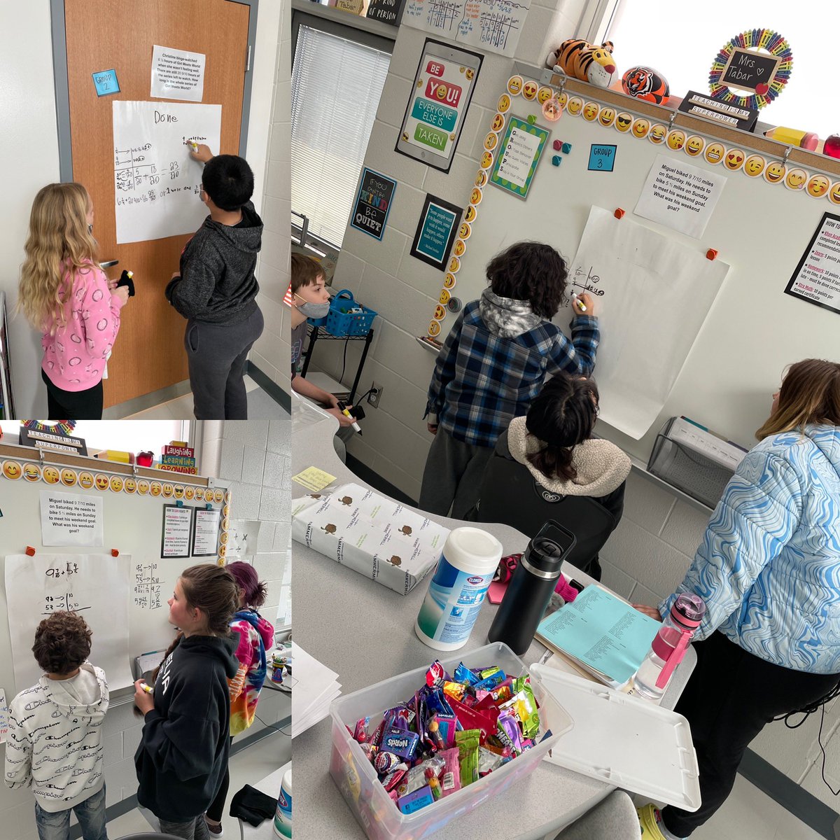 MsTabar_4th's tweet image. First time using randomized grouping AND vertical non-permanent surfaces in our math class 😎 both Ss &amp;amp; T loved how everything went! #WCLearns #WCConnects @SummersideElem @WestCler
