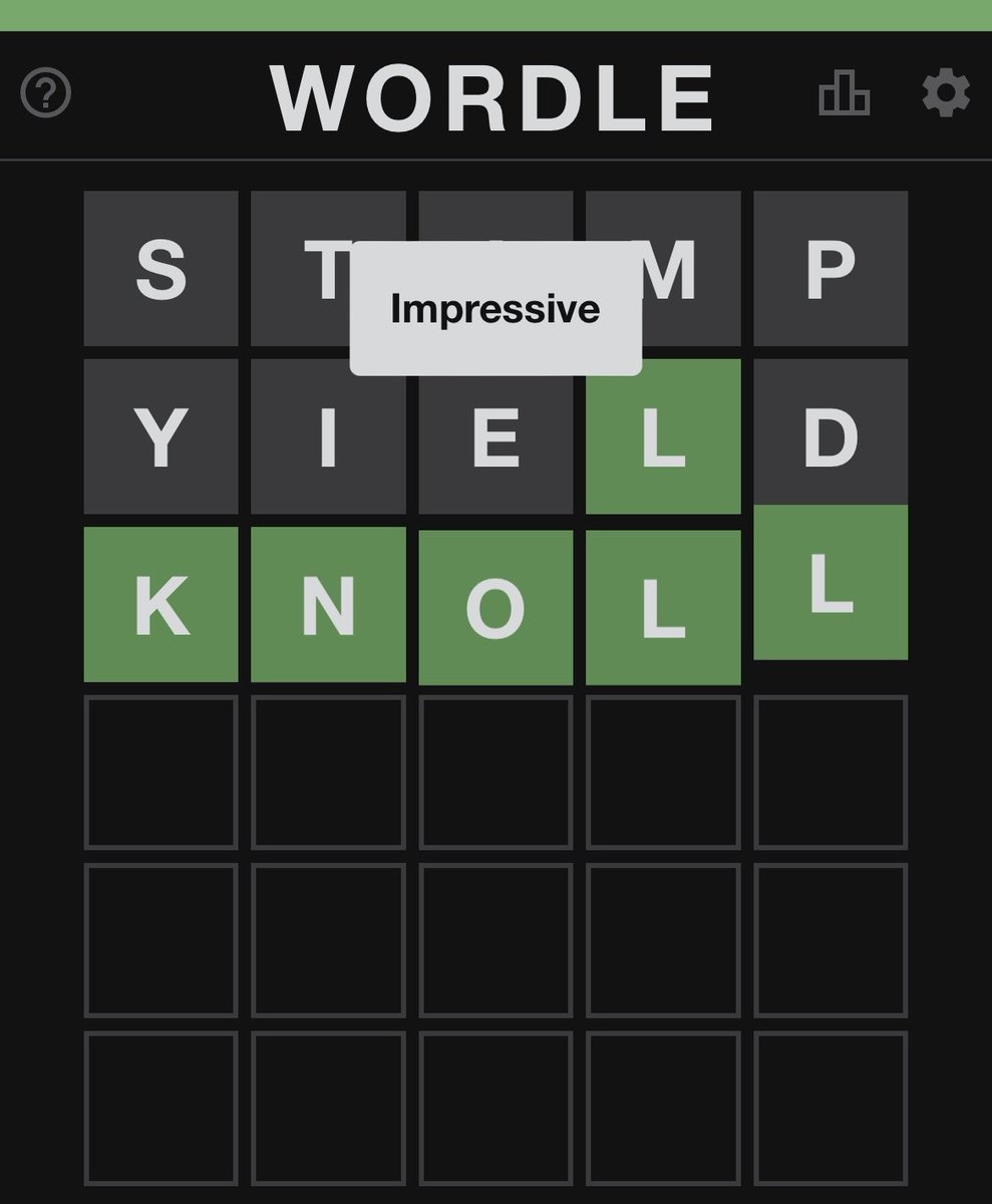 y’all I can’t lie, I’m letting it get to my head when it tells me I’m “Impressive”