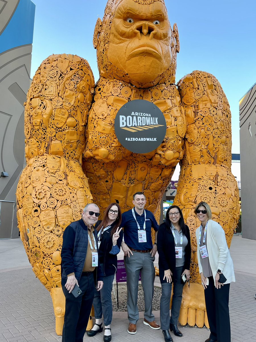 IAAPAHQ's tweet photo. Just like the AZ sun, the competition is heating up as attendees participate in the #IAAPAFECSummit scavenger hunt @azboardwalk! #azboardwalk https://t.co/5Z1kQZBXIZ