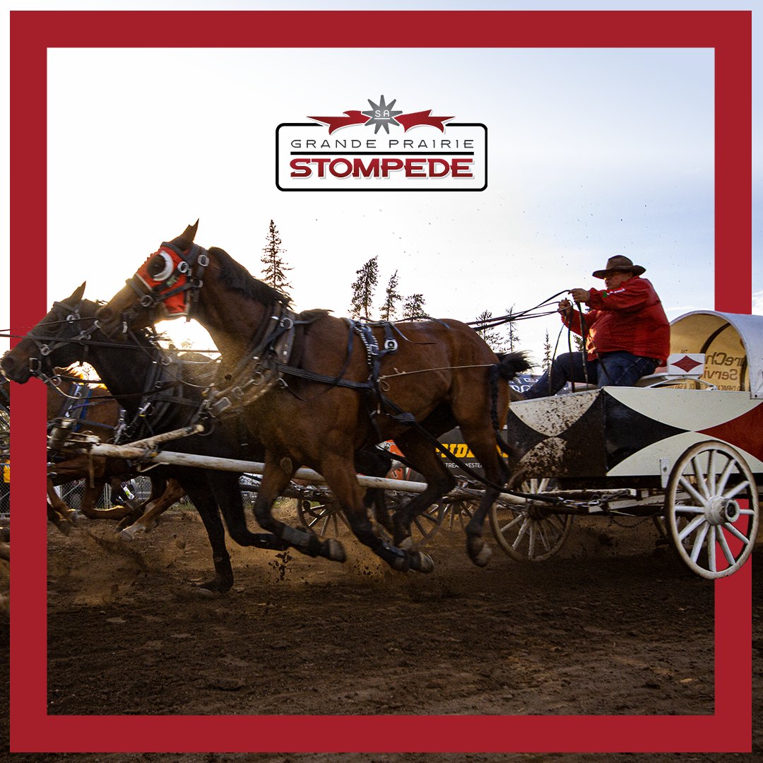 GPstompede's tweet image. Who else can't wait to feel the roar of the chucks as they race by?

#GPStompede #Chuckwagon #ChuckwagonRacing #Cowboy #Horse #Horses #PeaceRegion #PeaceCountry #PeaceCountryRegion #MyGP #GPAB #Horsepower