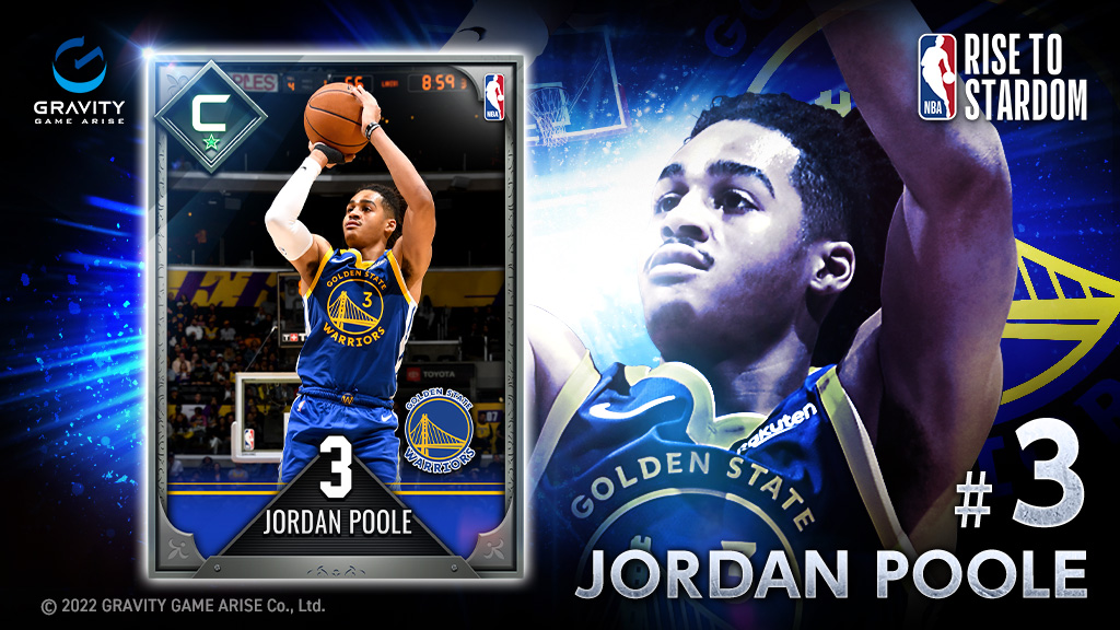 Nba Rise To Stardom 登場選手紹介 ジョーダン プール 19年にウォリアーズの一員となった注目の若手選手 Gリーグで経験を積み 大きく成長してチームに帰ってきました 3年目の今季は プレシーズンのブレイザーズ戦で30得点 うち3pシュートが7本