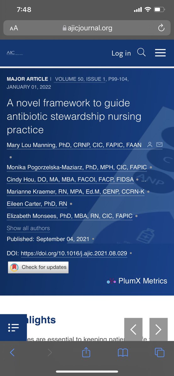 Dr. Cindy Hou (@drcindyhou) on Twitter photo January flew by me on the frontlines - wanted to stop and share <a href="/AJICJournal/">American Journal of Infection Control</a> <a href="/s3v3nthsinn/">Nikunj V</a> <a href="/eamonsees/">Elizabeth Monsees</a> @mpmaziarz <a href="/JeffHealthNJ/">Jefferson Health - New Jersey</a> <a href="/JeffCollegeNur/">Jefferson College of Nursing</a> #antibioticstewardship <a href="/Women_in_ID/">Women In Infectious Diseases (WIID)</a> <a href="/IDSAInfo/">IDSA</a> <a href="/IDSAFoundation/">IDSA Foundation</a> <a href="/APIC/">APIC</a> January flew by me on the frontlines - wanted to stop and share <a href="/AJICJournal/">American Journal of Infection Control</a> <a href="/s3v3nthsinn/">Nikunj V</a> <a href="/eamonsees/">Elizabeth Monsees</a> @mpmaziarz <a href="/JeffHealthNJ/">Jefferson Health - New Jersey</a> <a href="/JeffCollegeNur/">Jefferson College of Nursing</a> #antibioticstewardship <a href="/Women_in_ID/">Women In Infectious Diseases (WIID)</a> <a href="/IDSAInfo/">IDSA</a> <a href="/IDSAFoundation/">IDSA Foundation</a> <a href="/APIC/">APIC</a>