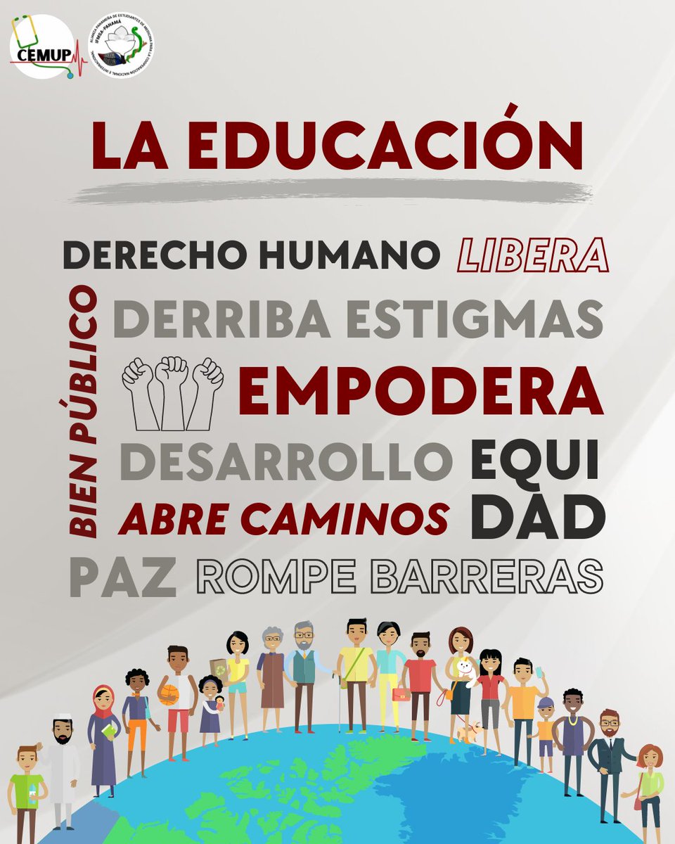 cemupifmsapa's tweet photo. 24 de enero: Dia Internacional de la Educación📚
"Cambiar el rumbo, transformar la educación". Reflexiona sobre los cambios que hay que hacer para que la educación sea universal, de calidad y contribuya a construir un futuro + sostenible, inclusivo y pacífico

#EducationDay2022 https://t.co/MdsMJ0Nwu6