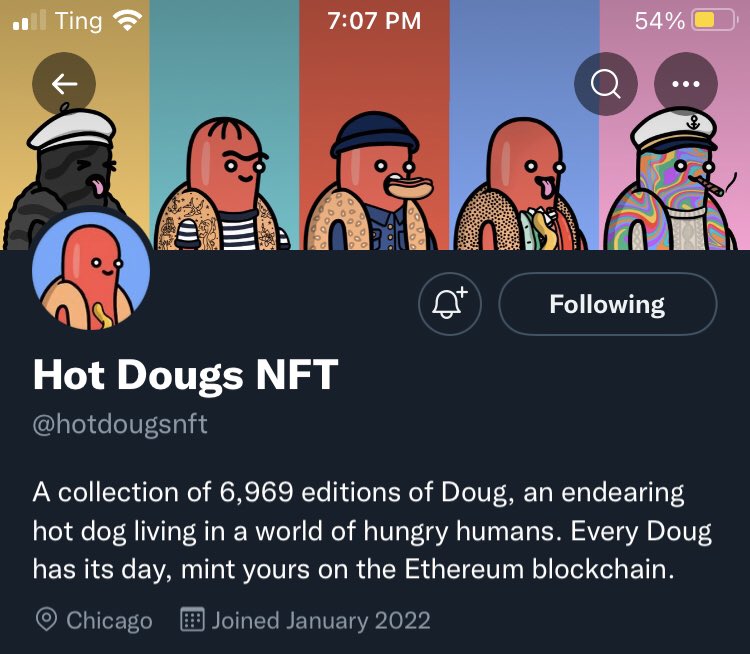 Whatever is going on here, I think I’m into it.  <a href="/hotdougsnft/">Hot Dougs NFT</a> #nft #NFTCommunity