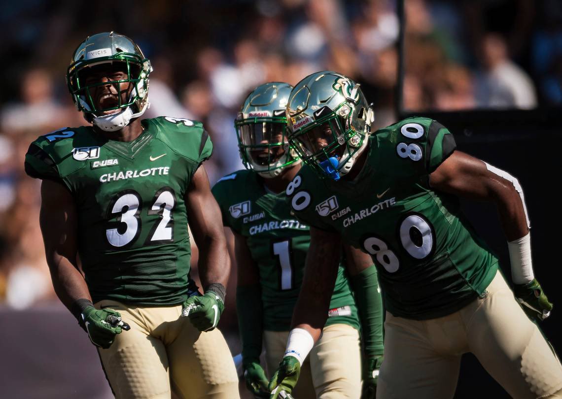 cade_wh1te's tweet photo. Wow!!! God is great! After a great call from @CoachWestDL  I’m very blessed to receive a FBS D1 offer from UNC Charlotte https://t.co/v4itZ1KisE