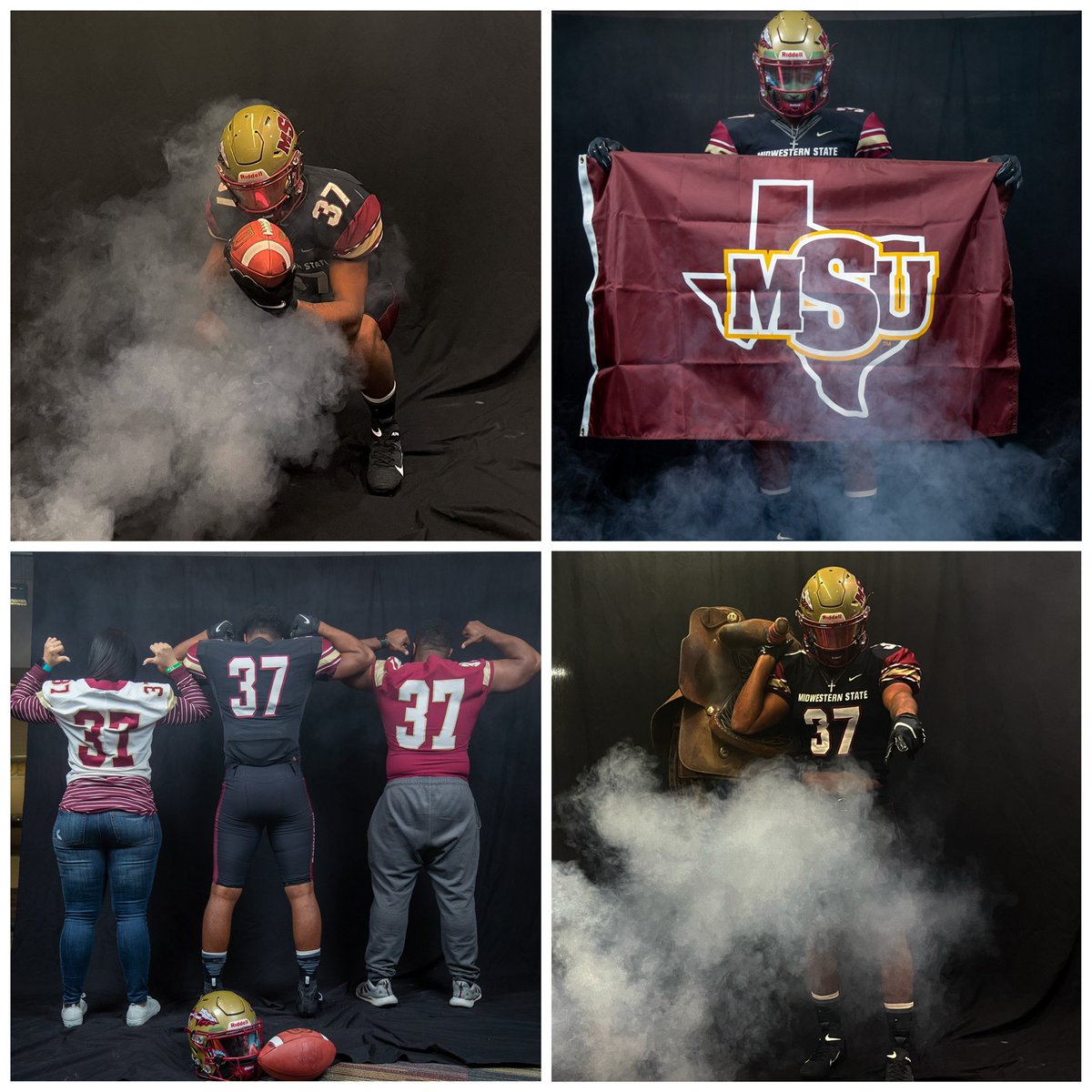 First off I would like to thank my family, coaches,and teammates for helping me become a better player and supporting me.Also a huge thank you to the midwestern coaching staff for believing in me.I am excited to continue my athletic/academic career at Midwestern State University