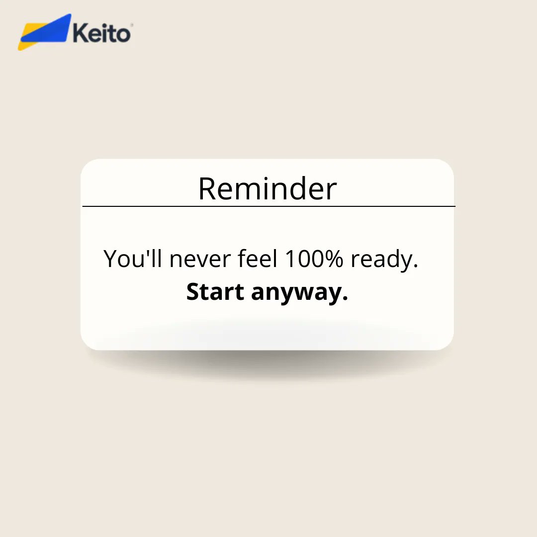 Monday motivation👀 
There's no tomorrow, start anyway 🙌🏻 

#monday #mondayblues #mondaymotivation #workmode #productive #grow #smartwork #MondayMood #work