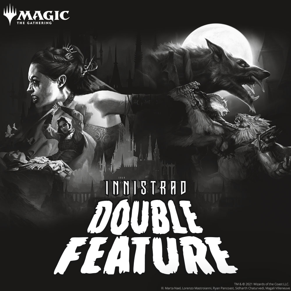 Magic: The Gathering on X: Commander Collection: Black and Innistrad: Double  Feature become available this Friday at your local game store! It's going  to be a howling good time. 🐺 Dig through