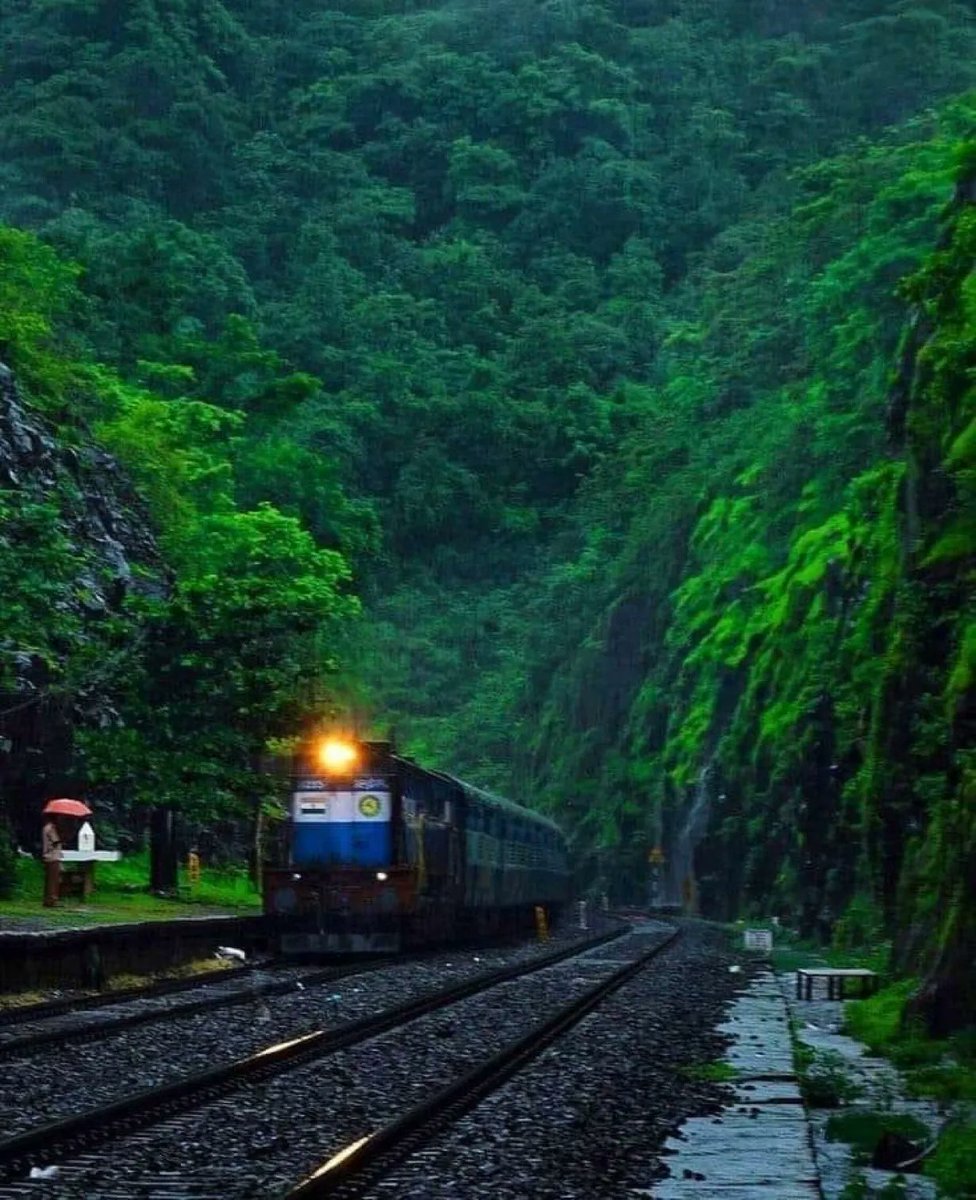 ErikSolheim's tweet photo. Inc redouble India 🇮🇳!
one of the greeenst rail stations in the world!

Ukshi Railway station, Konkan Railway, Ratnagiri District of Maharashtra. https://t.co/DxD8Uai422