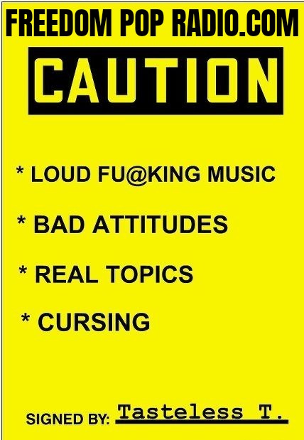FreedomPopRadiO's tweet photo. Ok listen you mother flowers… You need a little fucking cheer. #FreedomPopRadiO is where to go. Tune in because I think you’ll enjoy today’s stream.
If not, go fuck yourself.
https://t.co/hAKWjXJJZ3 + #TuneInRadio
#Fpr https://t.co/iMkamfQaef