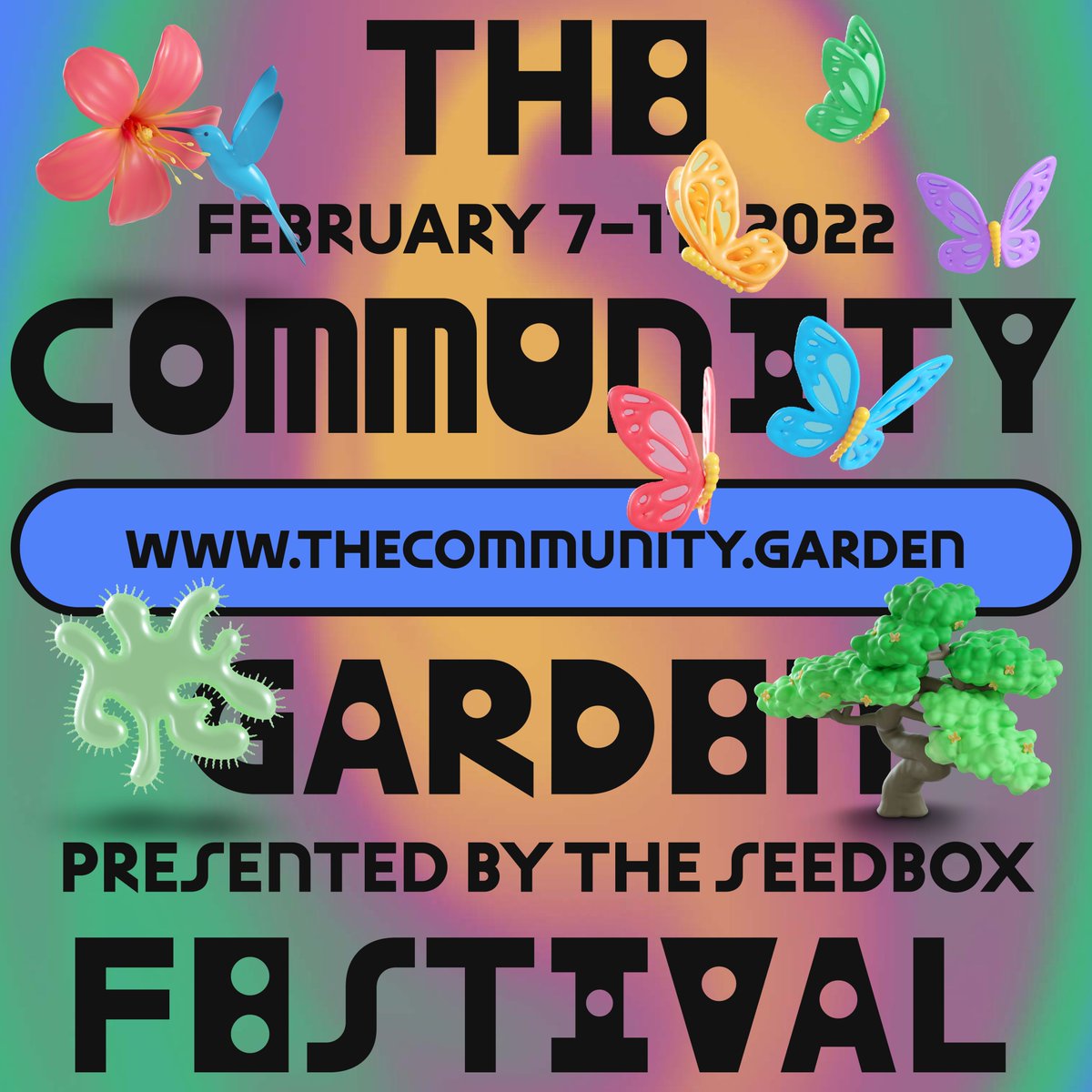 🍍🔥🍓 Let the harvest begin! 🪄🧜‍♀️🔥
We are VERY excited to launch The Community Garden Festival (7 -11 Feb) website today: thecommunity.garden/festival 
Our amazing website designers Konst &amp; Teknik have created a digital wonderland &amp; truly unique online festival experience. Welcome!