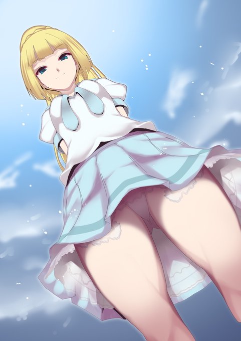 今日はリーリエ 
転生したらリーリエに見下ろされていた件のイメージです
https://t.co/B5aErVG01A 