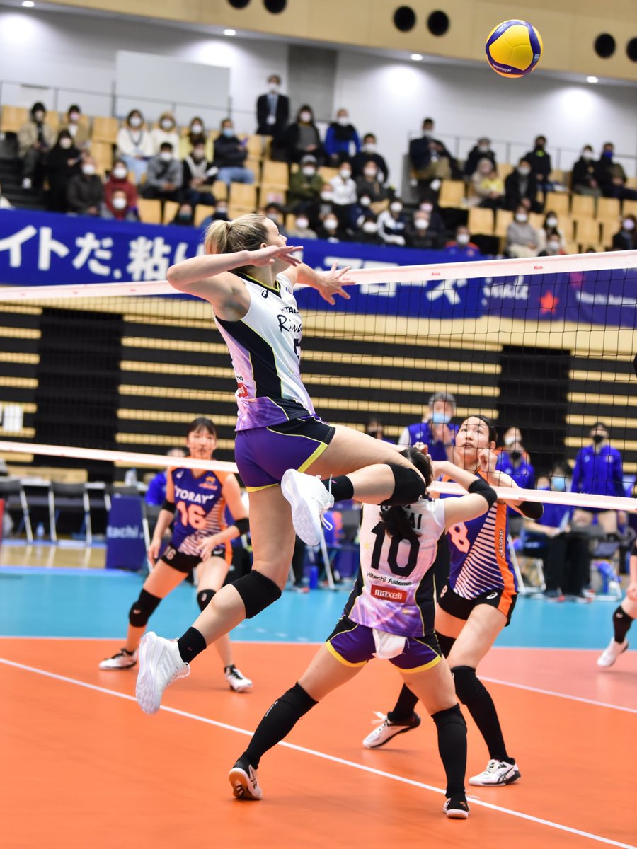 2022.01.22

#タップハンナ 選手
#Hannahtapp
#日立Astemoリヴァーレ
#Vリーグ