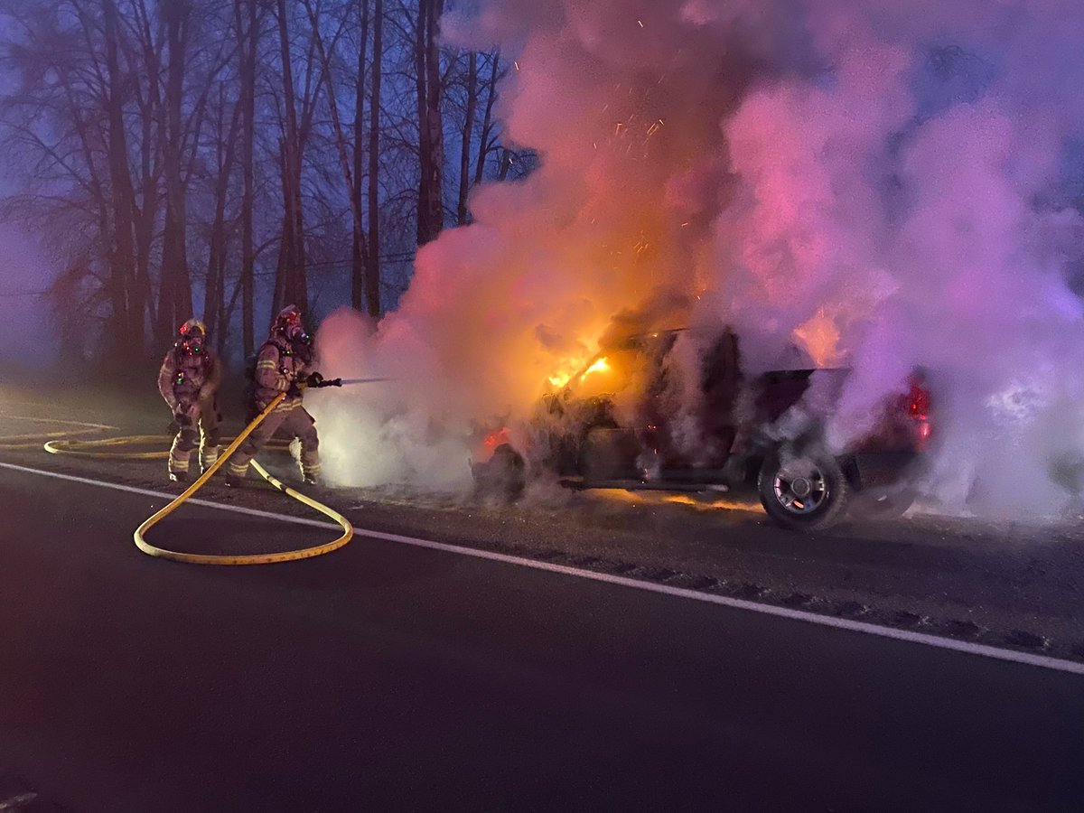 We have Highway 47 closed between Patton RD and Scoggins Valley RD due to a vehicle fire. We will reopen the Highway after crews finish extinguishing the fire. #pdxtraffic