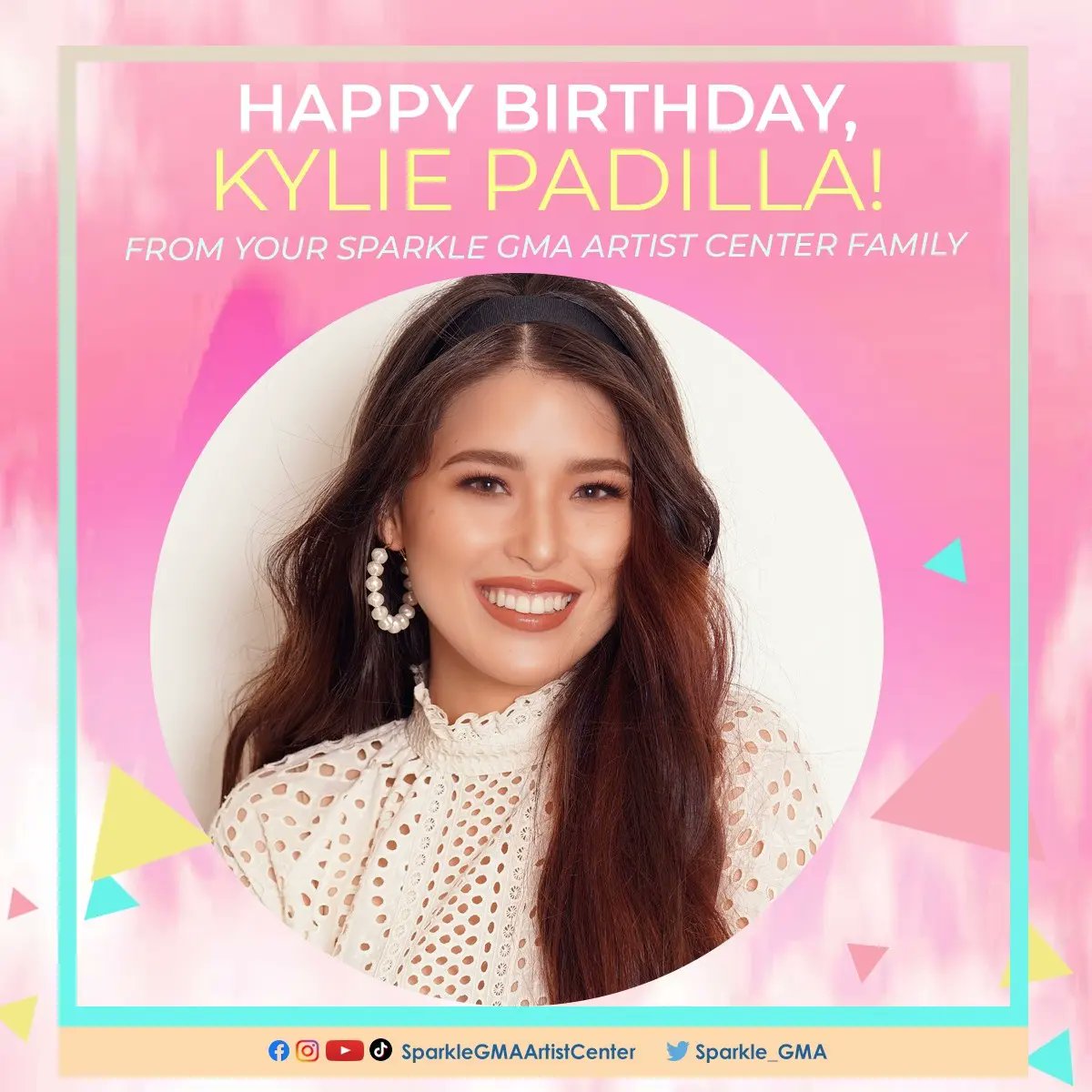 Sparkle_GMA's tweet photo. Happy Birthday, #KyliePadilla (@kylienicolep) 😊 We hope all your birthday wishes come true! 🎉❤🎂🎁🎈 https://t.co/lriKa37ygd