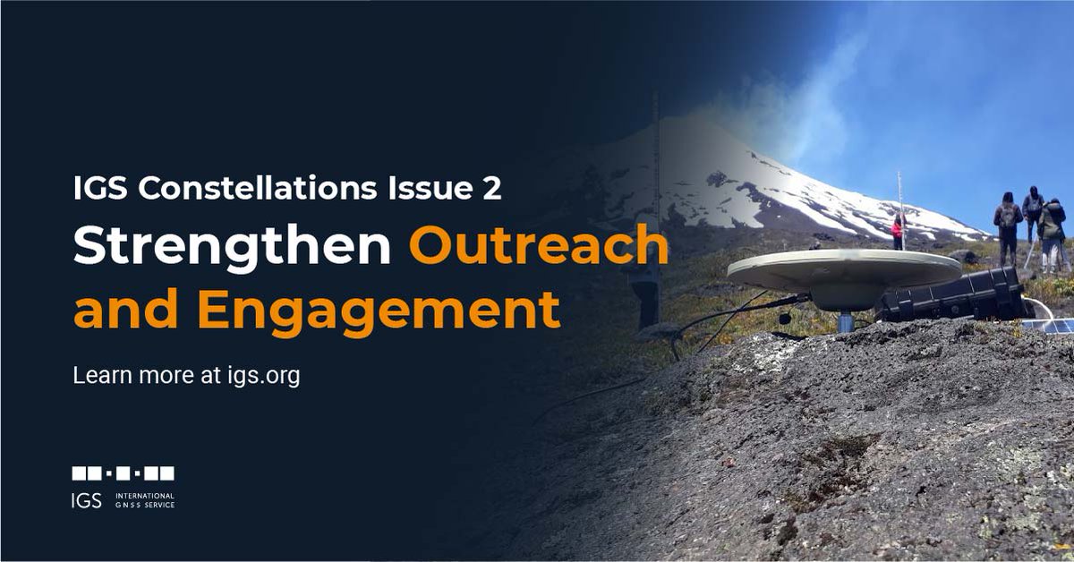 IGSorg's tweet photo. On Day 1 of our week-long #EducationDay celebration, learn about how the #IGS strengthens outreach & engagement, written by @TarrioMosquera. Stay tuned to learn about how our own IGS professors educates students on Geodesy! https://t.co/LZrdvVpTmw #GNSS4Impact #GNSS4Education https://t.co/2DY6J34M3j