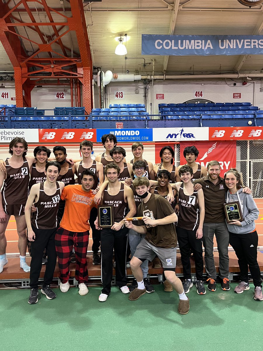 PHHSTF's tweet photo. 2022 Bergen County Relay Small School Champs! https://t.co/Iswrh4leGy