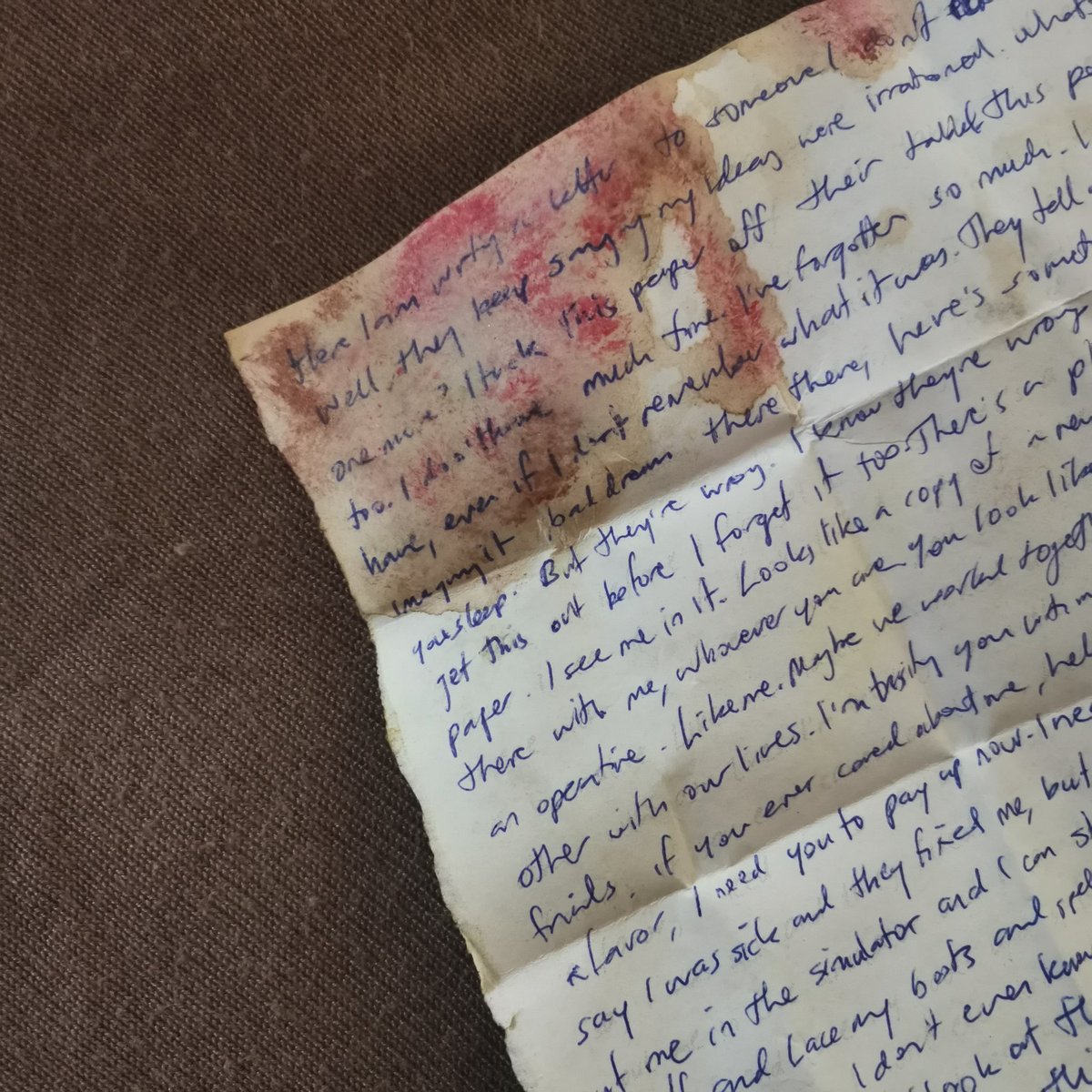 layahimalaya's tweet photo. here's a little something I made :-) the art is mostly photobashed haha (cropped the writing a bit bc it is spoilery) #ArchivistWasp https://t.co/Mn9Q2AKKRQ