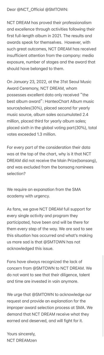 suiyisy's tweet photo. NCT DREAM DESERVE BONSANG 

#SMArigged  #JusticeForNCTDREAM
@NCTsmtown
@SMTOWNGLOBAL
@NCTsmtown_DREAM
@SMA_global
@SMA_korea https://t.co/W7xQ7HFaNV