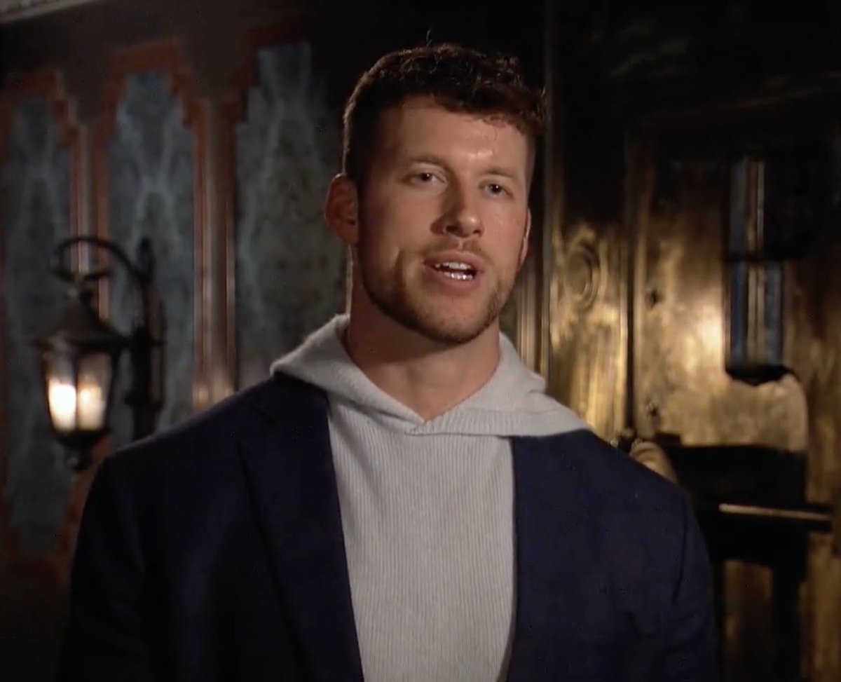 BachPartyPod's tweet photo. 🚨 clayton hoodie-blazer combo alert cc: @julietlitman @calliecurry #thebachelor https://t.co/DyuroShNDF