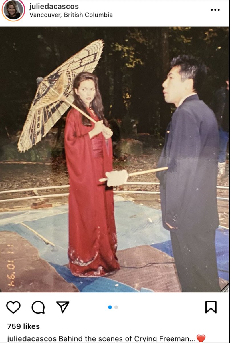 analgesicsleep's tweet photo. Tonight’s #MondayActionMovie prom king and queen: Mark Dacascos and Julie Condra, who met on the set of “Crying Freeman” and have been married since 1998. They have 3 children together. #CryingFreeman #MarkDacascos #JulieCondra https://t.co/PDwwyUzG0P