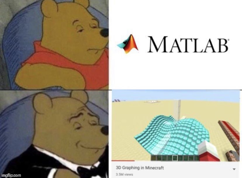 ehsmathclub's tweet photo. Tfw minecraft’s indexing starts at 0 #mathmememonday https://t.co/tDDmIk5IzO
