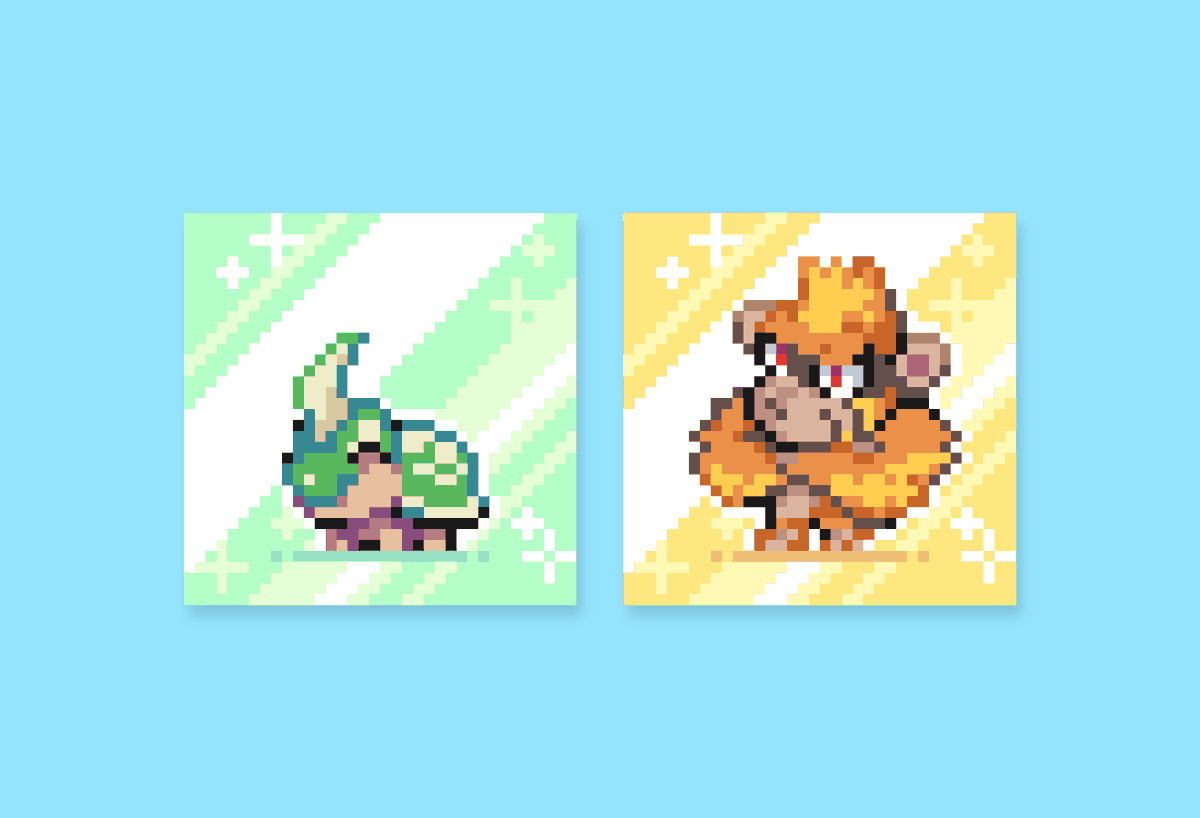 atlasprkr's tweet photo. Happy MONday!!! Today's nft giveaway is the cute spiky turtle and the coveted golden ape.

Just interact with this tweet in any way and I'll pick 2 random winners tomorrow. Good luck and have a nice day :) https://t.co/y4gk2oMh8l