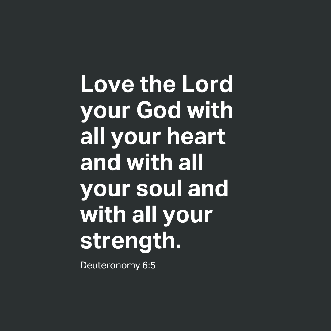YouVersion's tweet photo. Deuteronomy 6:5 https://t.co/KvoRGXXByt