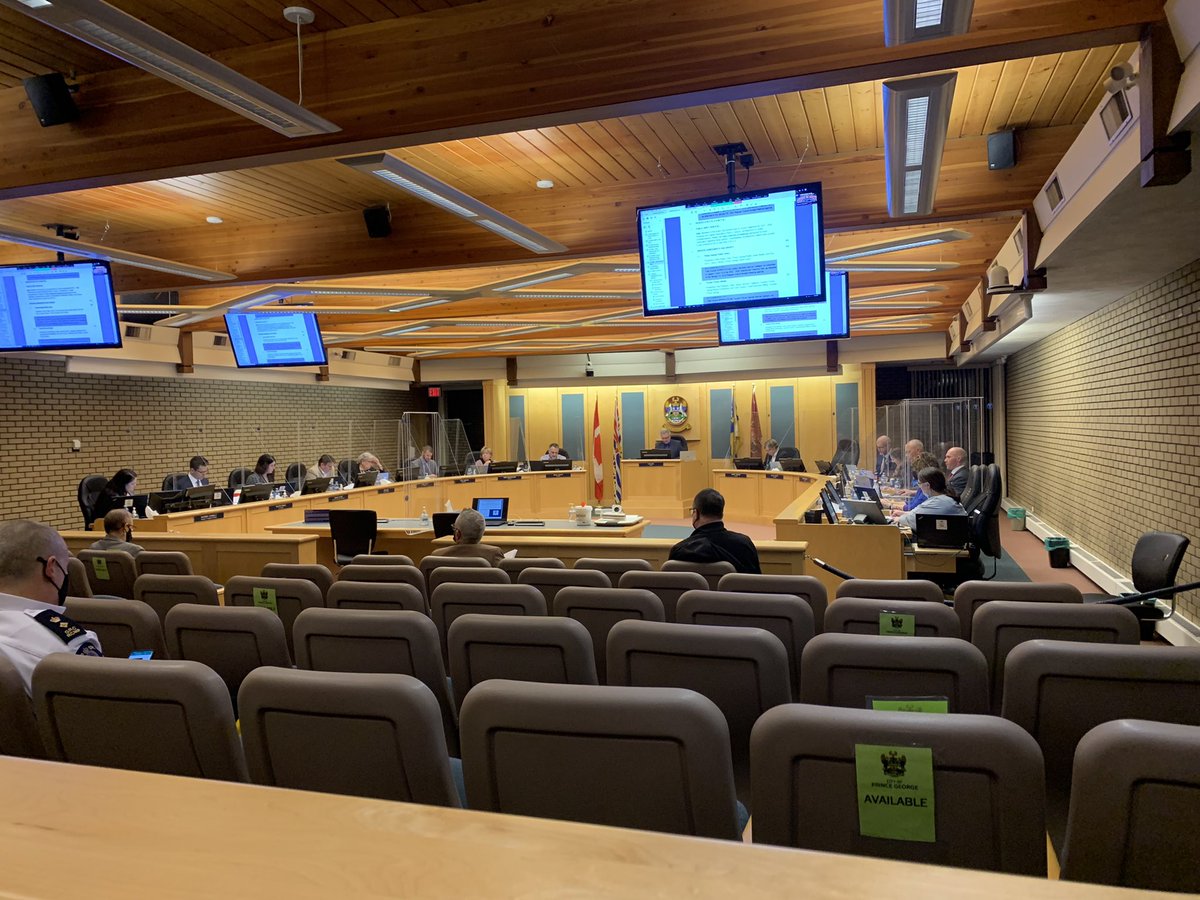 CadenFanshaw's tweet image. We are back at it inside council chambers at PG City Hall. 

Now let’s see where we get to tonight shall we. Plenty of numbers, plenty of fun, plenty of discussion. I’ll have you covered here for @ckpgnews #CityofPG