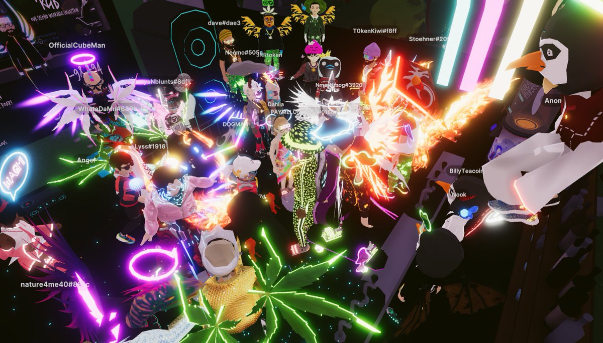 <a href="/MetaAnomalous/">AnomalousLTD.eth</a>  RGB launch party at <a href="/SinfulMeatStick/">SinfulMeatStick.eth</a>  HQ  -98,-94 come on down everyone is here! <a href="/DCLBabyDolls/">Babydolls</a> <a href="/ShatnerDCL/">Shatner</a> <a href="/Serenaelis_/">Serenaelis</a> @QuantumXe487 <a href="/Ang3l_NFT/">Angel.NFT</a> @RoustanNFT <a href="/stoney_eye/">StoneyEyeStudios</a> @SixtyNineDCL <a href="/ArtReYou1/">ArtReYou.eth</a> <a href="/DogmanDcl/">devdog.eth | DOGMAN</a>  and tons of other friends!