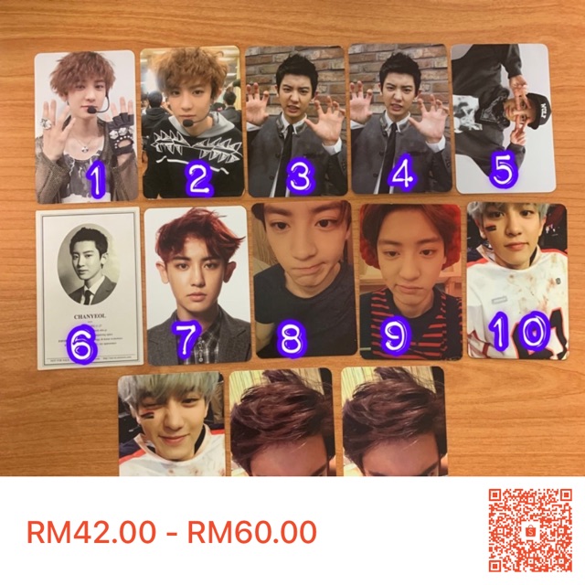 I'm selling CHANYEOL OFFICIAL PHOTOCARD for RM42.00 - RM60.00. Get it on Shopee now! shopee.com.my/product/166279… #ShopeeMY