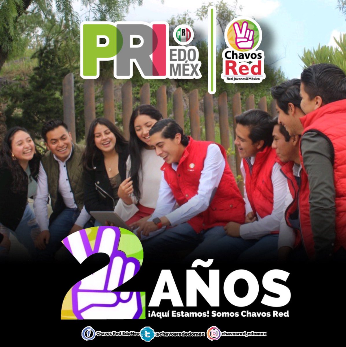 RafaelMendozaC_'s tweet photo. Llegamos a los 2 Años al frente de @chavosrededomex , ha sido un camino de mucho trabajo, compromiso y sin duda buenos resultados.
 ¡Aquí Estamos! #SomosChavosRed https://t.co/17vzEjWg1b
