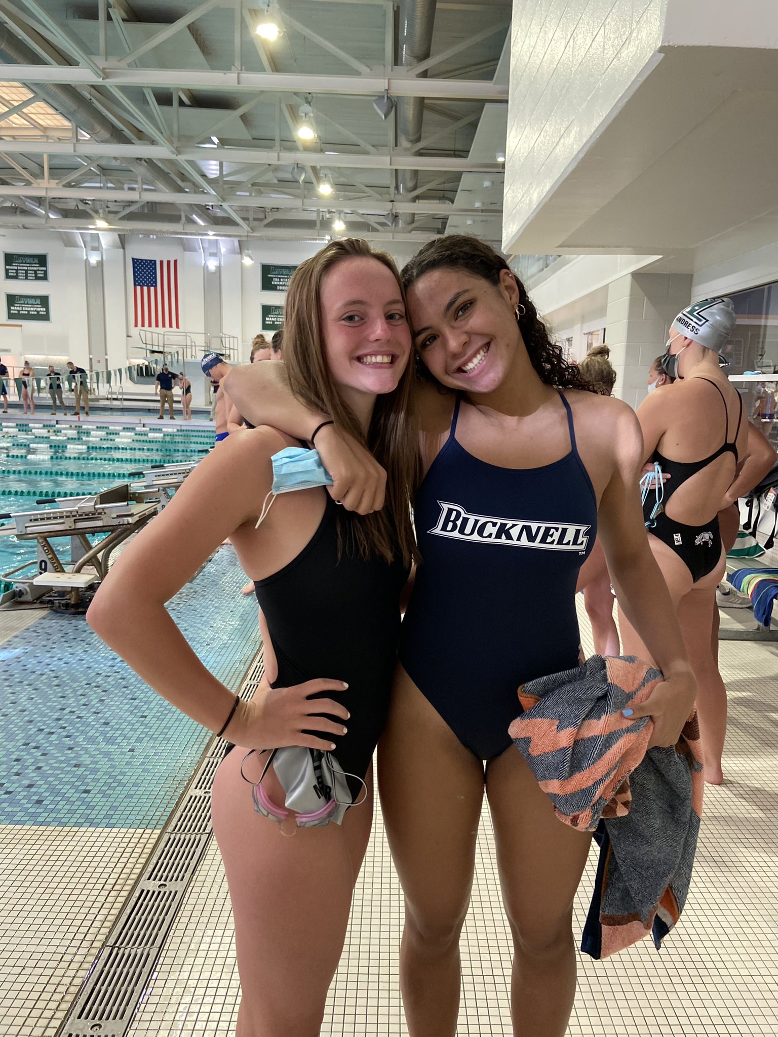 Ossining Varsity Girls Swimming on Twitter: "So proud of these two