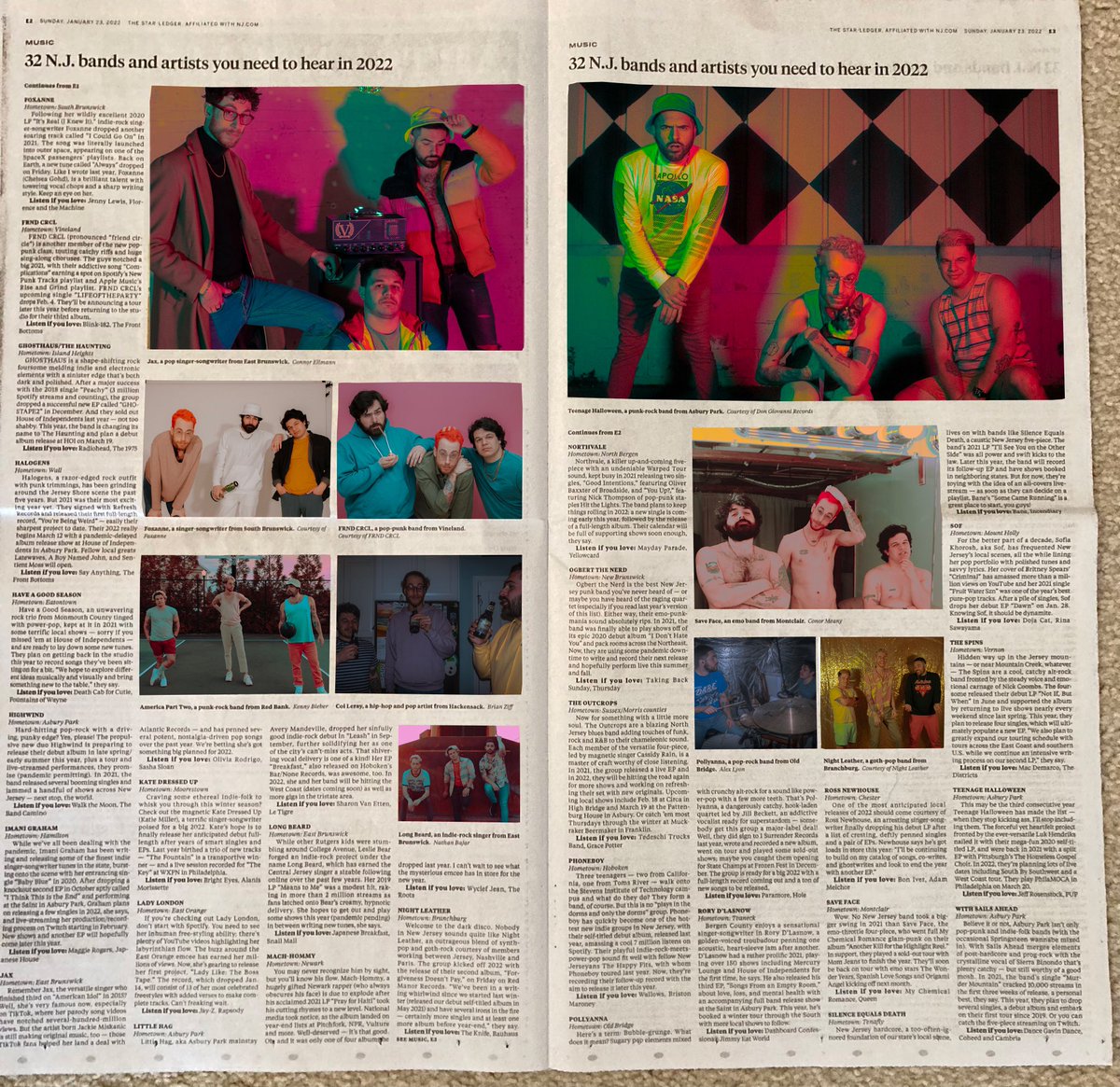 grasserband's tweet photo. Grasser just wants to give a huge shout out to @BobbyOlivier for the kind words! It’s a huge honor! Peep the article online, or in print! #GrasserBand #NJMusic #Blessed https://t.co/W04aHJeY4X