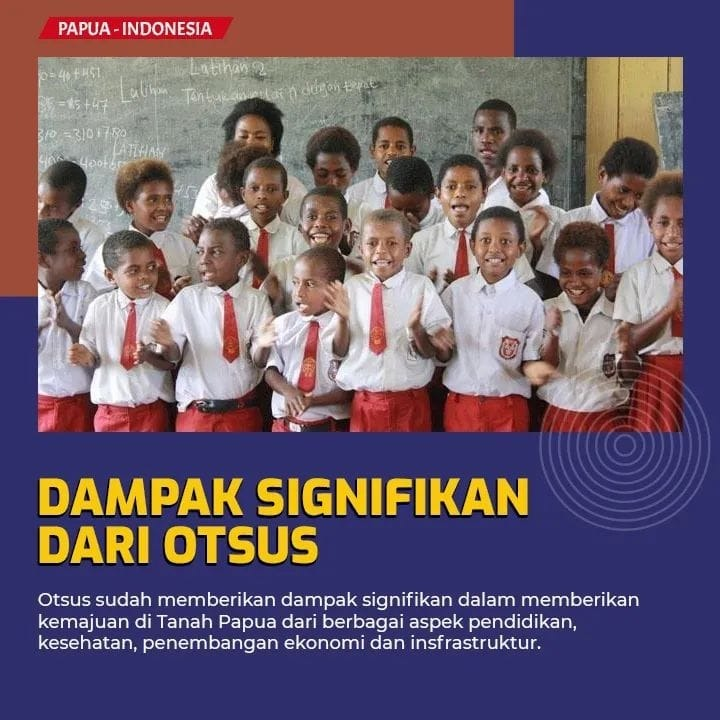HucthesMark's tweet photo. Otsus telah memberikan dampak signigikan dalam memberikan kemajuan di Tanah Papua

#DukungTNIPolriTegasDiPapua
#PapuaAdalahKita
#SemangatTumpasKSTPapua
#KKB_KelompokTeroris https://t.co/ZTSYzp9I1L