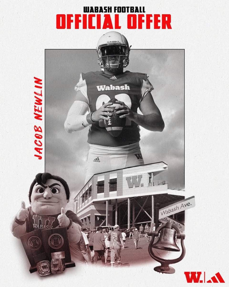 Thankful to receive an offer to Wabash College! Thanks to @CoachWatsonWAF