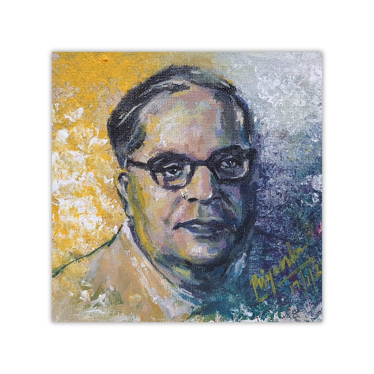 वक्त की सुइयों को घुमा दिया है, 
जो सपने बस ख़्वाब थे, उन्हें हक़ीक़त बना दिया है।
बहुत बड़ी ज़िम्मेवारी है अपने कंधों पे ऐ दोस्त,
बाबा सहाब से मिली हुई साख पुश्तों के लिए बचा कर रखना है॥ 
#जयभीम