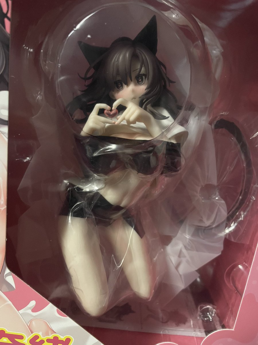 ぎうにう先生の奈緒ちゃんフィギュアが届いたぞ〜!!!!
こんなHOT LIMITみたいな服だったかな…。 