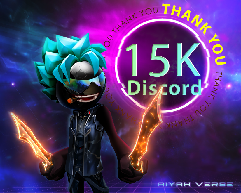 CryptoWarframe's tweet photo. 🔥1 days left🔥
The members is over 15,000! 
Ole~Ole Ole Ole~~~Ole~Ole~
💎To celebrate ! Free 15 #whitelists #Giveaways !💎
To enter:
1️⃣ Follow us @AiyahGameVerse
2️⃣ Like &amp; RT
3️⃣ Tag 3 Friends
4️⃣ Join Discord : https://t.co/iGq6tPXlb9
5️⃣ Chick🎉in channel  "15000-lottery"

#NFT https://t.co/eJuQz4e1h8