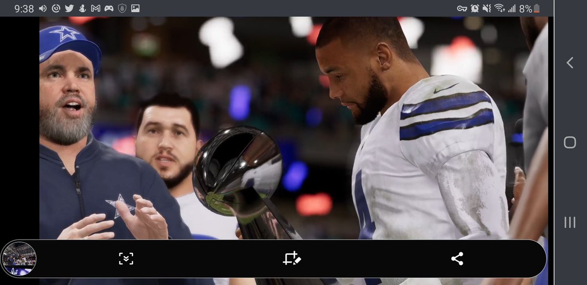 M22Rebuild's tweet image. The Dallas Cowboys are your @M22Rebuild Super Champions after defeating the @RML_Dolphins 34-31 in OT.