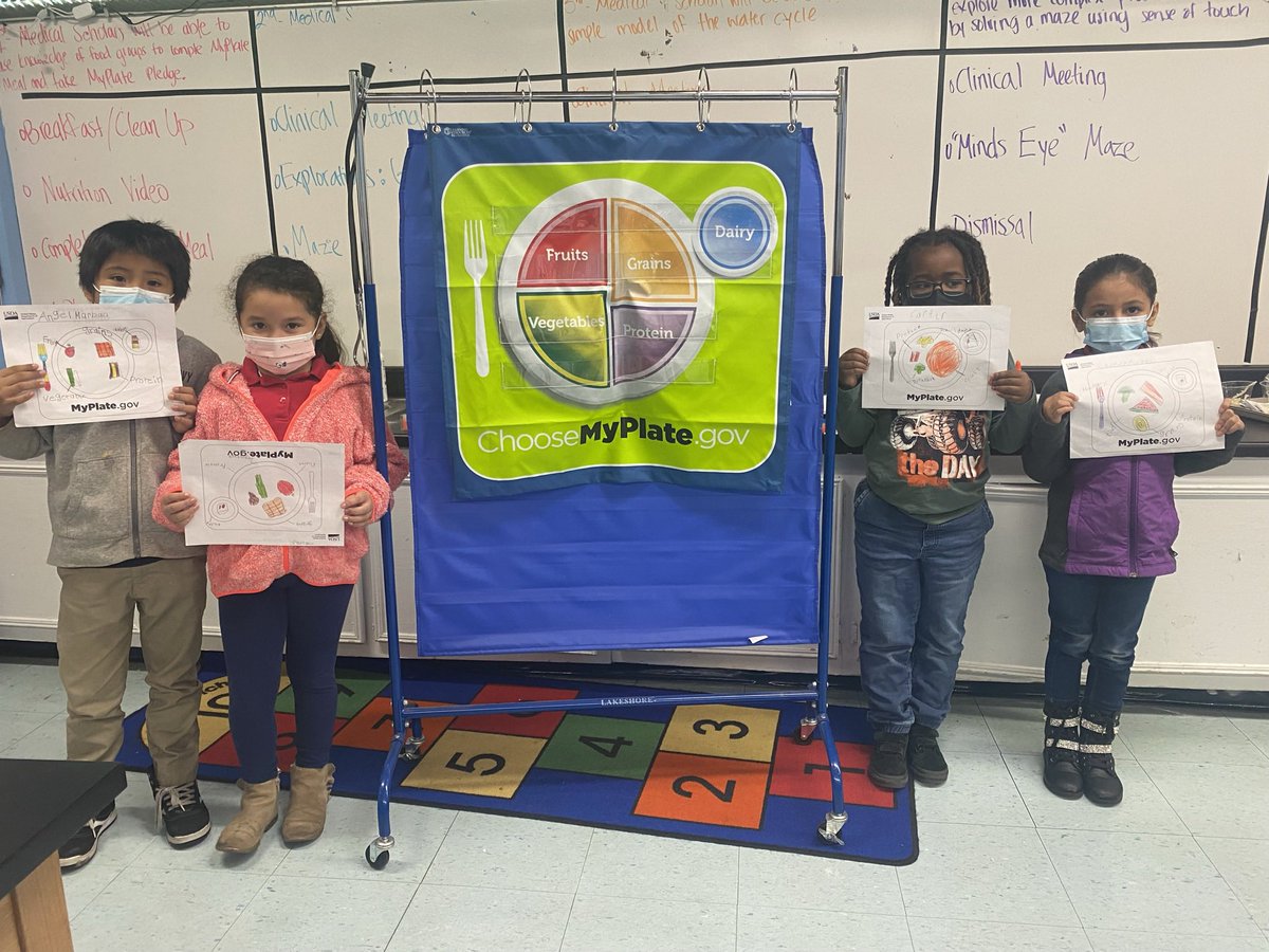 MsRay_Teach's tweet photo. 1st grade medical scholars created a meal using the 5 main food groups. @Elrod_HISD https://t.co/vIJfzBqDdc