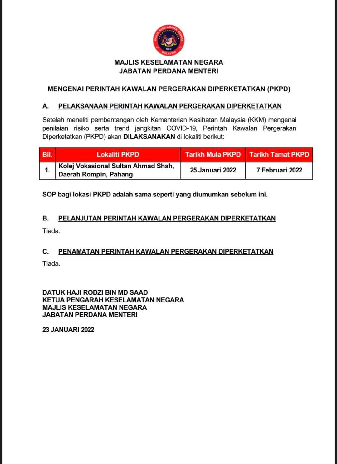 kolej vokasional sultan ahmad shah