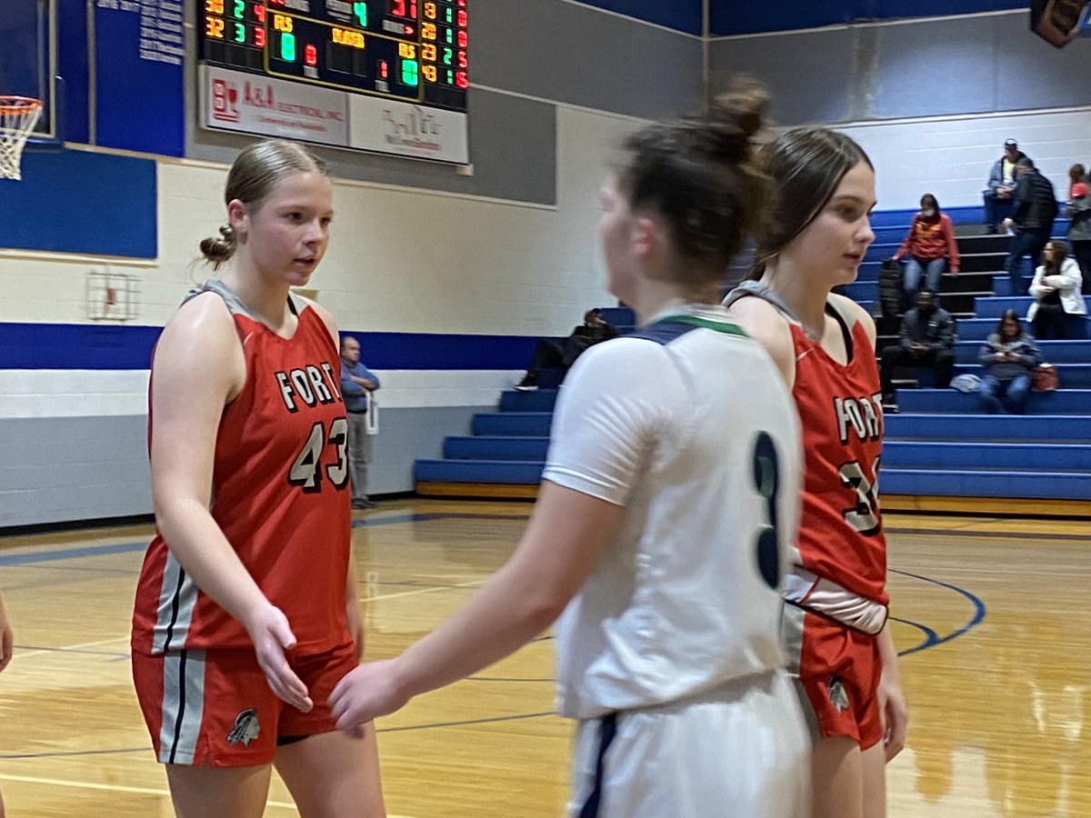 ⁦<a href="/FO_wbb/">Fort Osage WBB</a>⁩ Emma Crowe hits 2 late free throws to lead Indians to 37-34 win at Grain Valley Sonic Showdown