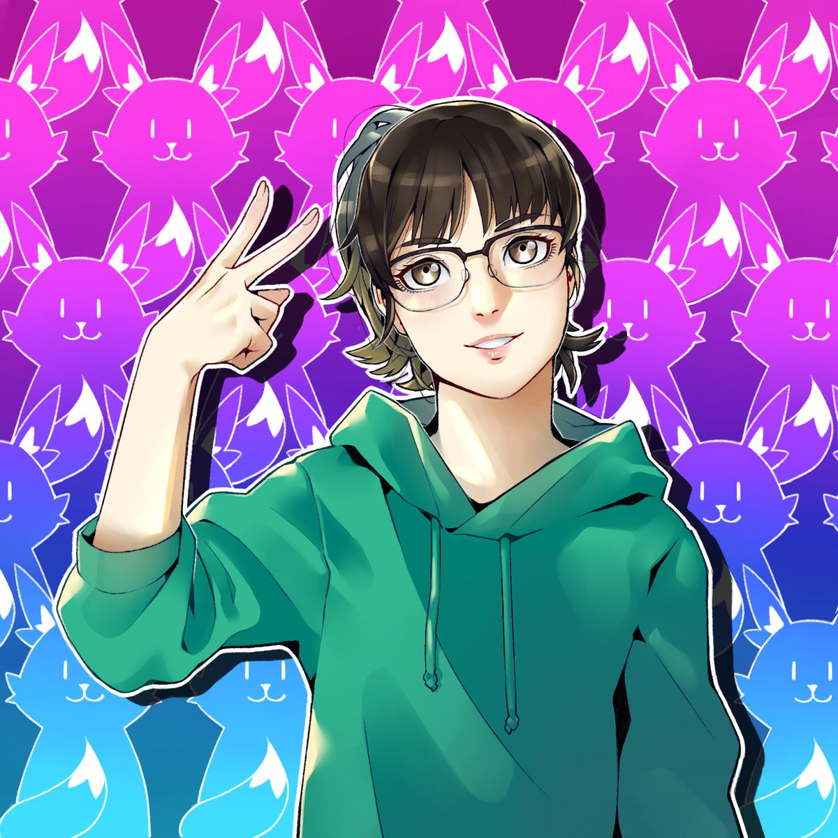 evesatie's tweet photo. Eu ia postar depois, mas ele merece todo o meu agradecimento já. Eis a arte linda que o @TheFarElo fez pra mim, arigatou!!!! https://t.co/WCD1A0uGLw