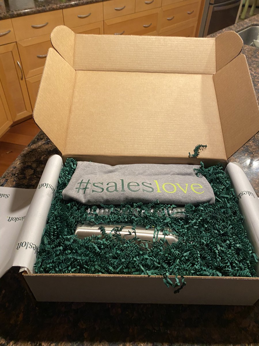 Super excited about starting at @SalesLoft.  I’ll be running technical alliances so feel free to reach out if we can do cool things together. Thank you to whoever sent my box of swag.  #newjob #saleslove